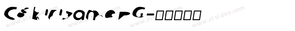 CS Kirisame DG字体转换